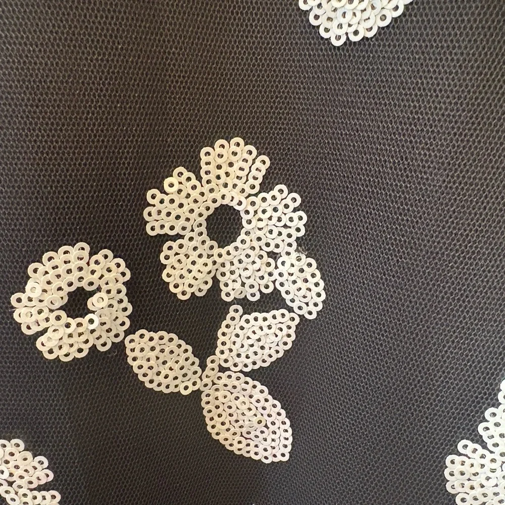 bebe Black and White Floral Mini Dress - Picture 4 of 10